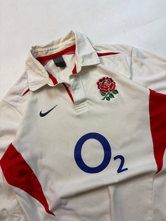 Vintage England 2003-05 Nike home rugby shirt (L)