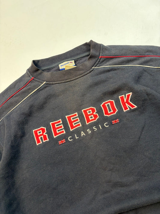Vintage Y2K Reebok classic spell out sweatshirt (M)