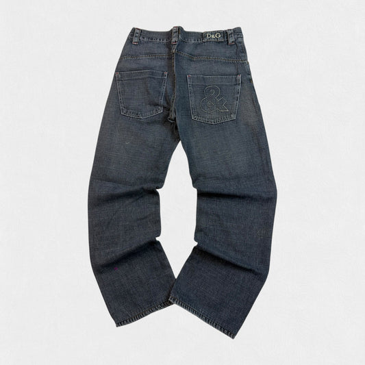 Vintage Y2K Dolce & Gabbana baggy hip hop jeans (W34)
