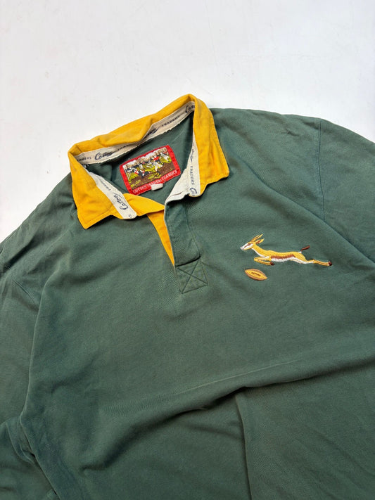 Vintage 90s South Africa Cotton Traders rugby union shirt (L)