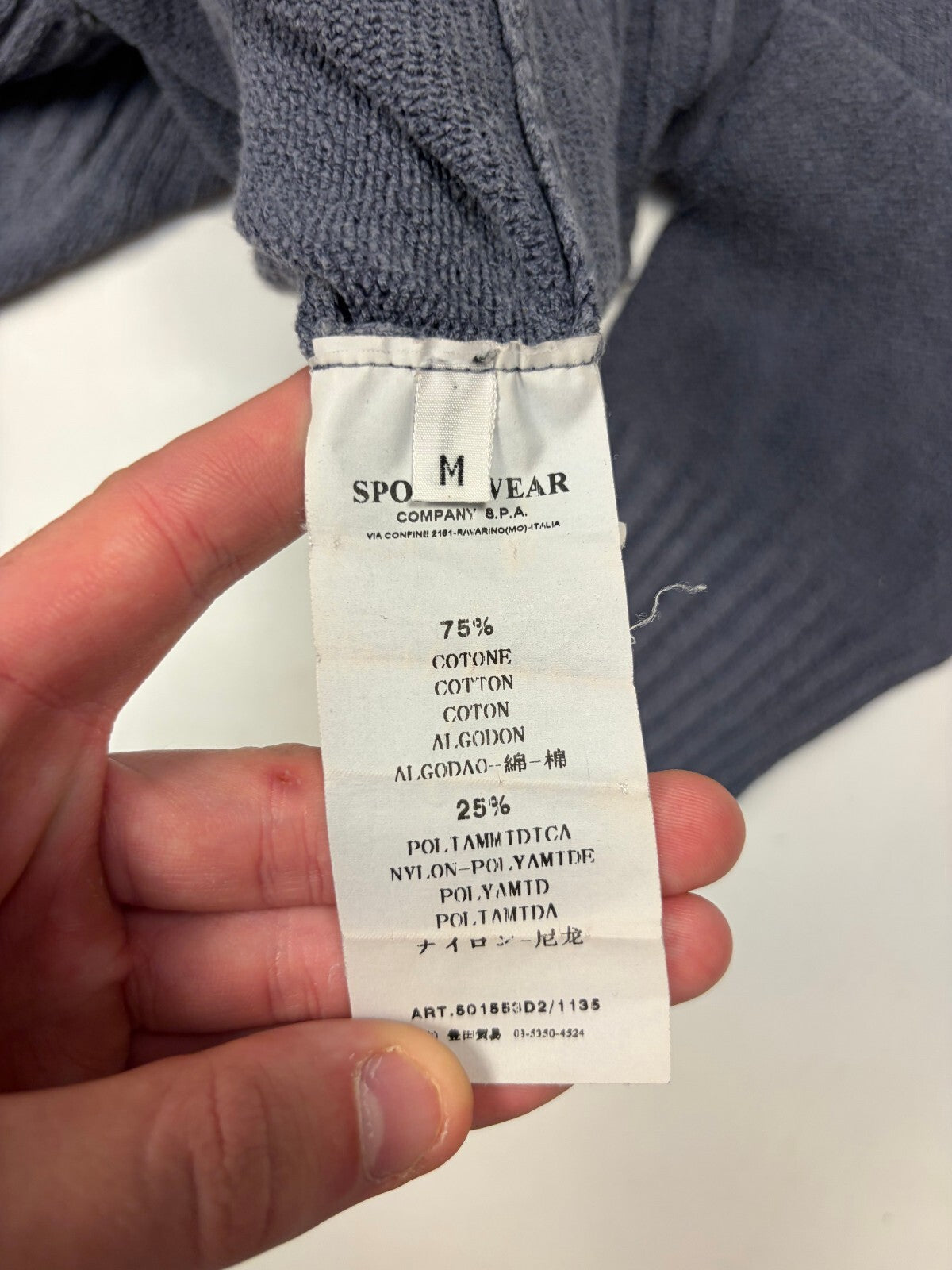 Stone Island SS09 lightweight knit sweater (M)