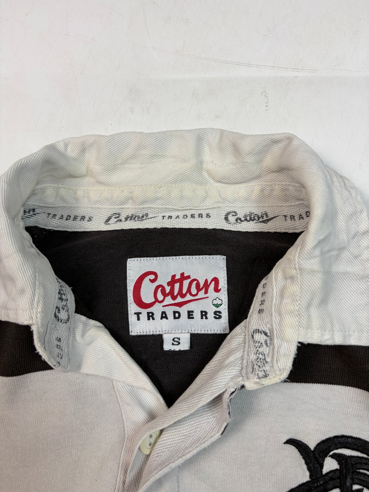 Vintage Barbarians 2003 Cotton Traders rugby shirt (S)