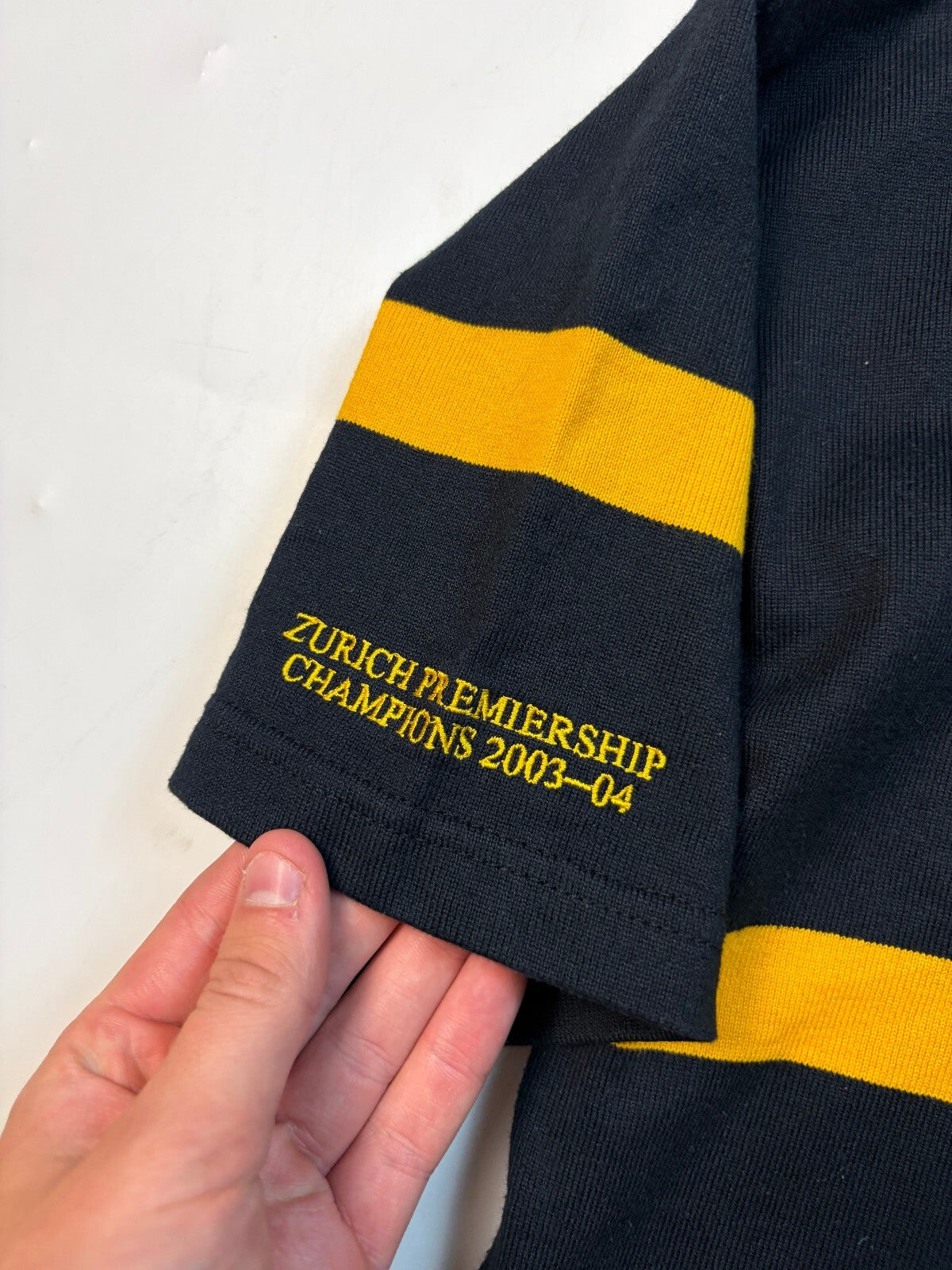 Vintage London Wasps 2004 Canterbury champions rugby shirt (M)