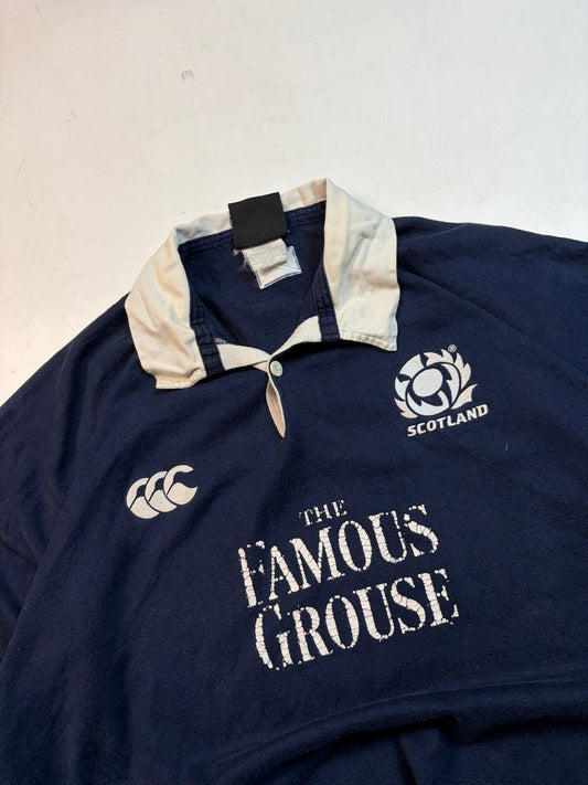 Vintage Scotland 2002-05 Canterbury rugby union shirt (XXL)