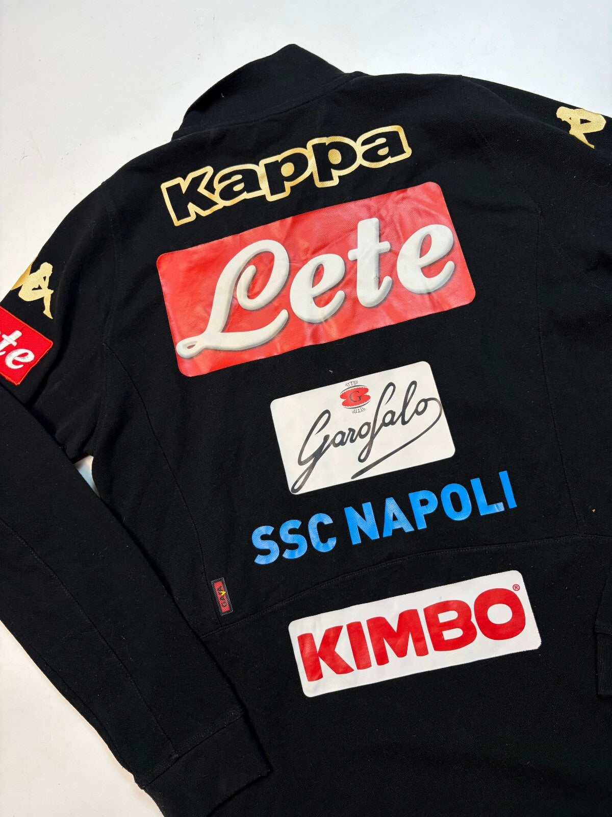 Napoli 2015/16 Kappa player issue training football shirt (XL)