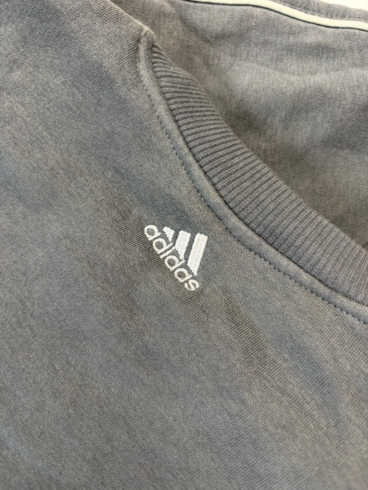 Vintage Y2K adidas spell out sweatshirt (L)