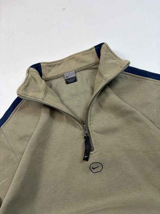 Vintage Y2K Nike quarter zip sweatshirt (M)