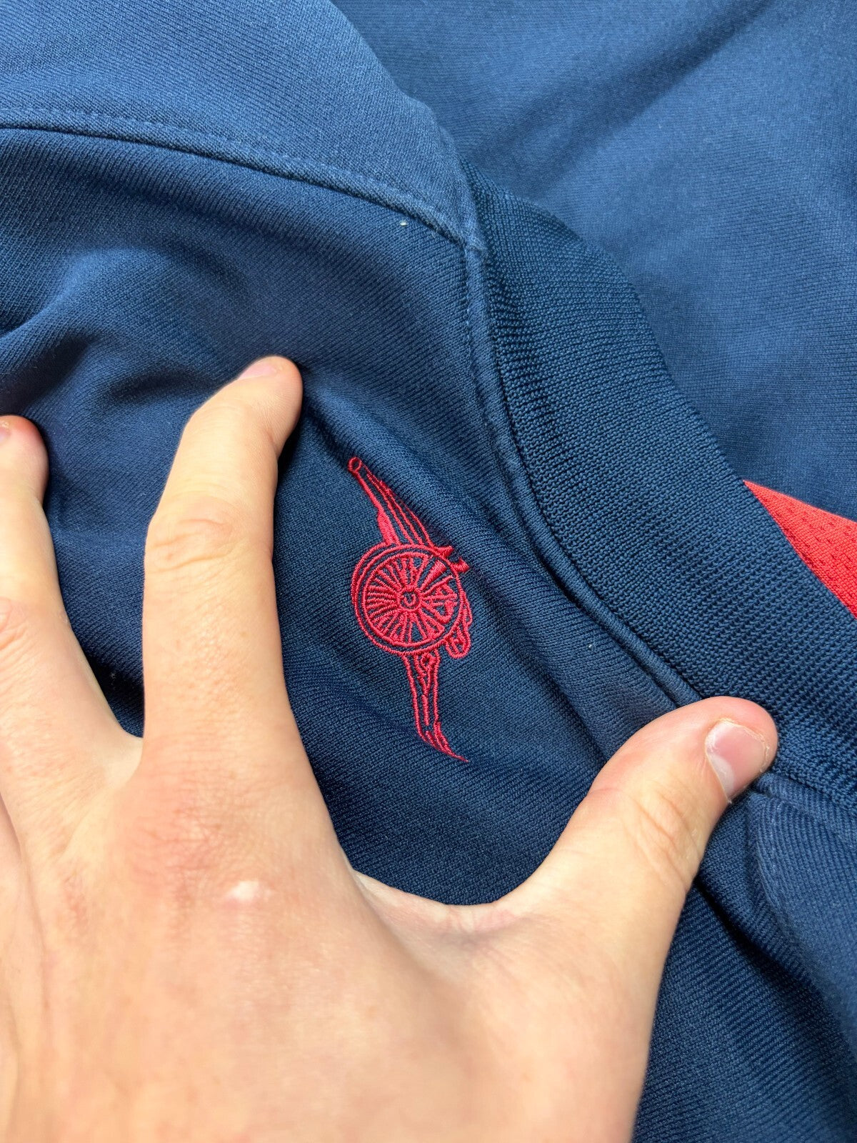 Vintage Arsenal 2000/01 Nike football sweatshirt (XXL)