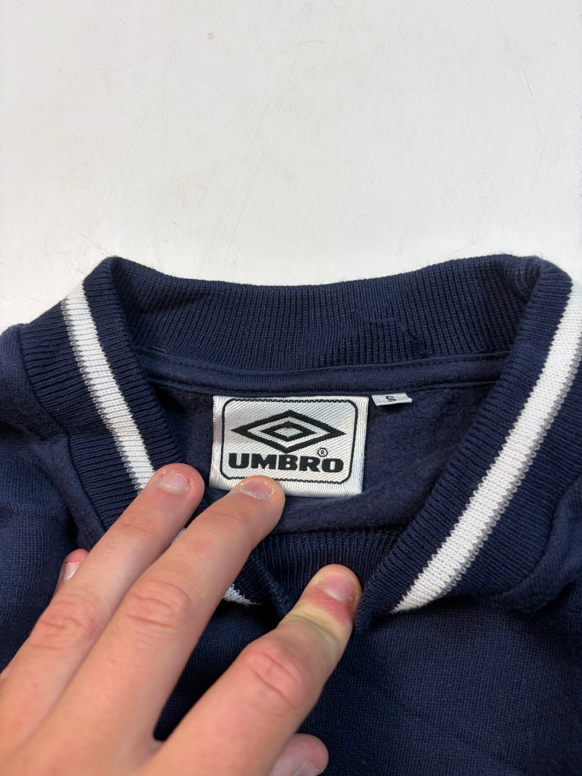 Vintage Y2K Umbro centre logo sweatshirt (S)