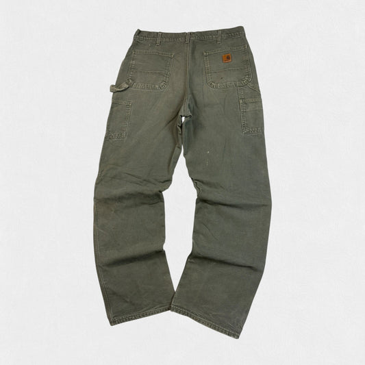 Carhartt blanket lined baggy carpenter pants (W36)