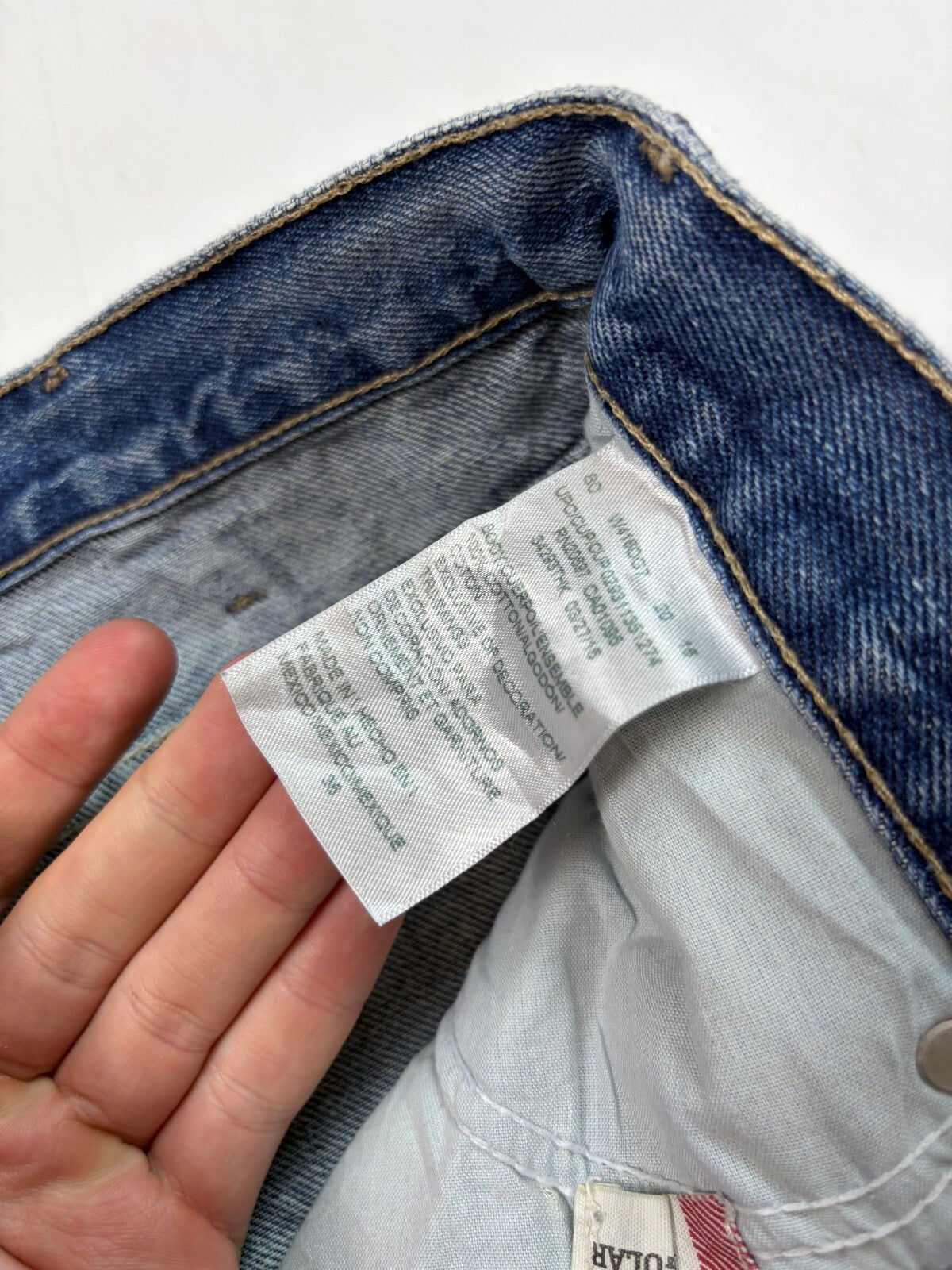 Dickies baggy carpenter denim jorts (W36)