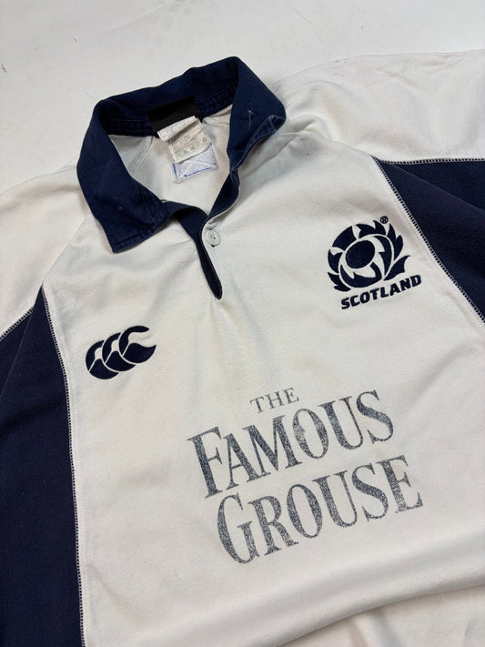 Vintage Scotland 2004/05 Canterbury away rugby union shirt (M)