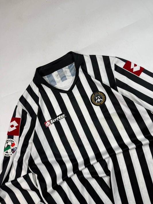 Vintage Udinese 2008/09 Lotto home football shirt (L)