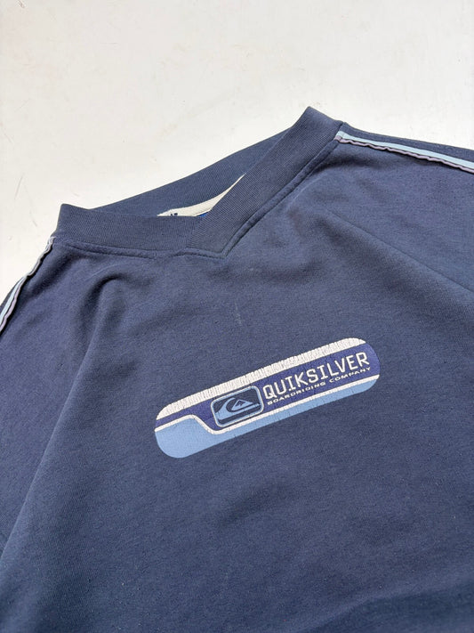 Vintage Y2K Quiksilver spell out sweatshirt (XL)