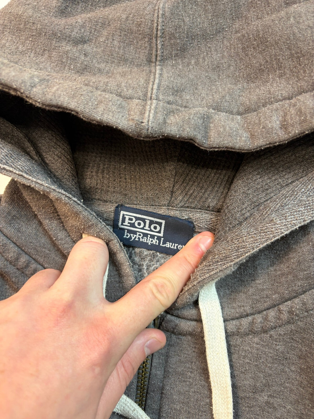 Vintage Polo Ralph Lauren full zip hoodie (M)
