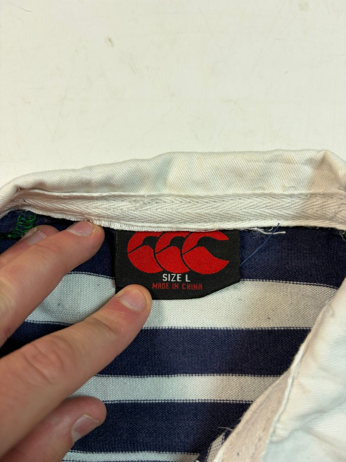 Vintage 90s Heineken Kinsale 7s Canterbury rugby shirt (L)