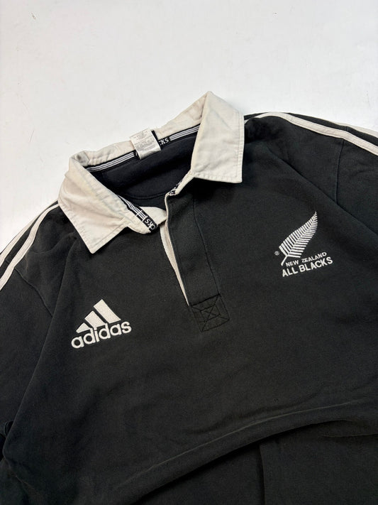 Vintage New Zealand all blacks 1999/00 Adidas rugby shirt (L)