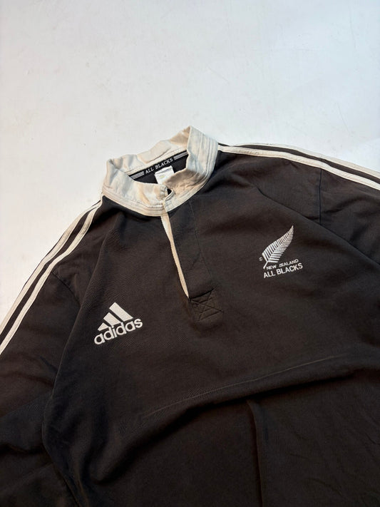Vintage New Zealand all blacks 1999/00 Adidas rugby shirt (L)