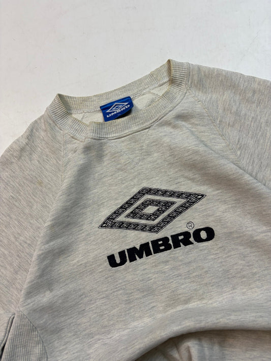 Vintage 90s Umbro pro training centre logo sweatshirt (XL)