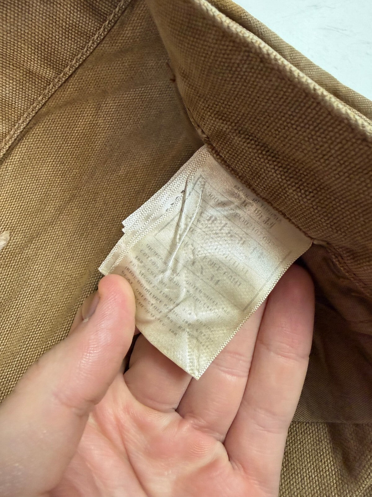 Carhartt baggy single knee carpenter pants (W34)