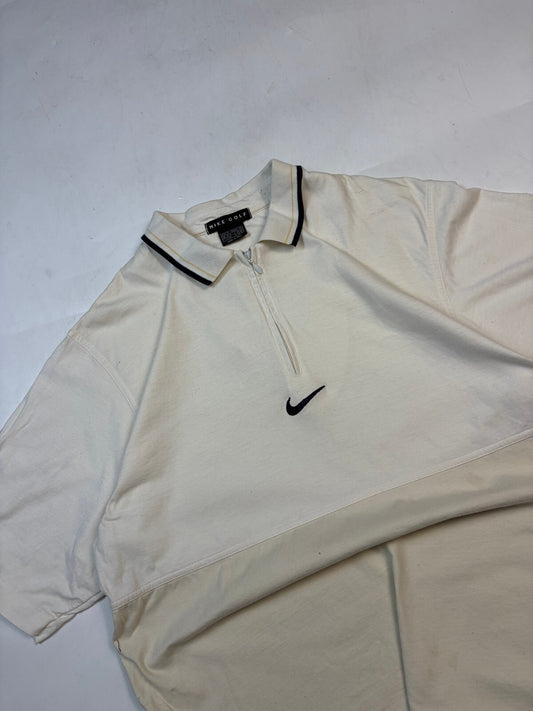 Vintage Nike golf centre swoosh polo shirt (M)