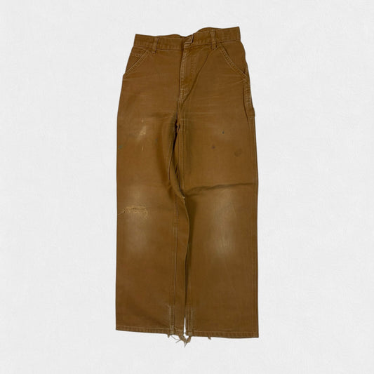 Vintage Women's Carhartt baggy carpenter pants (14)