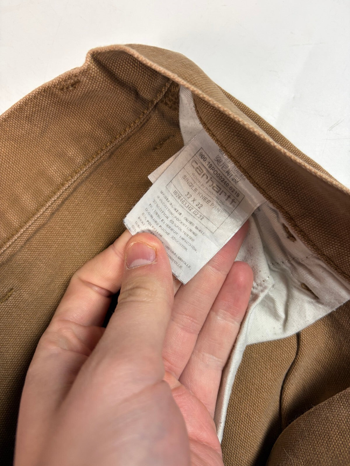 Carhartt baggy single knee carpenter pants (W32)