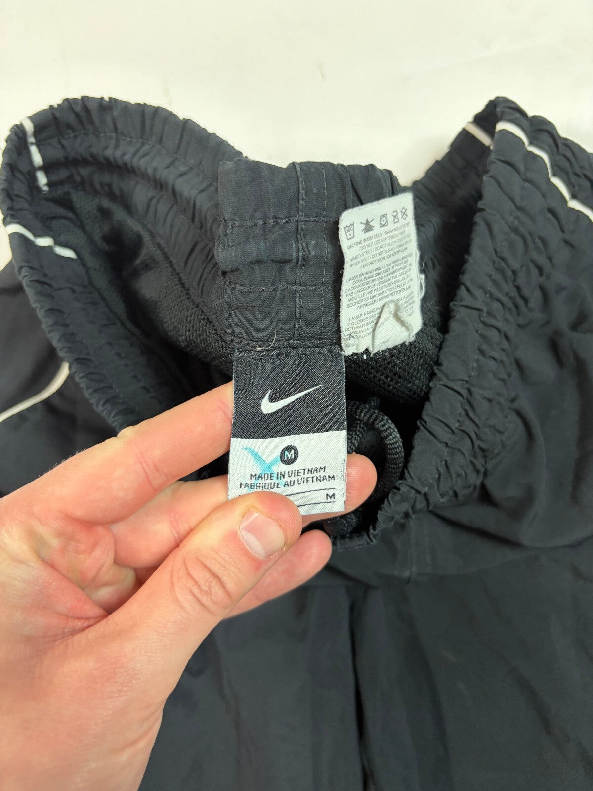 Vintage Y2K Nike baggy track pants (M)