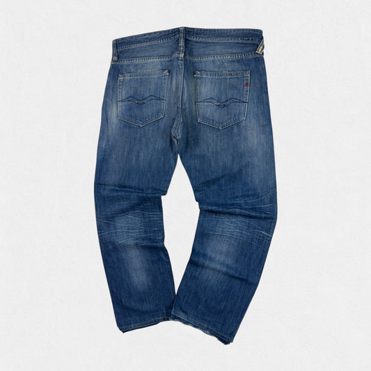 Vintage Y2K Replay baggy hip hop jeans (W38)