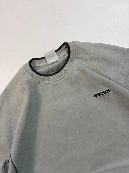 Vintage Y2K adidas small logo sweatshirt (M)