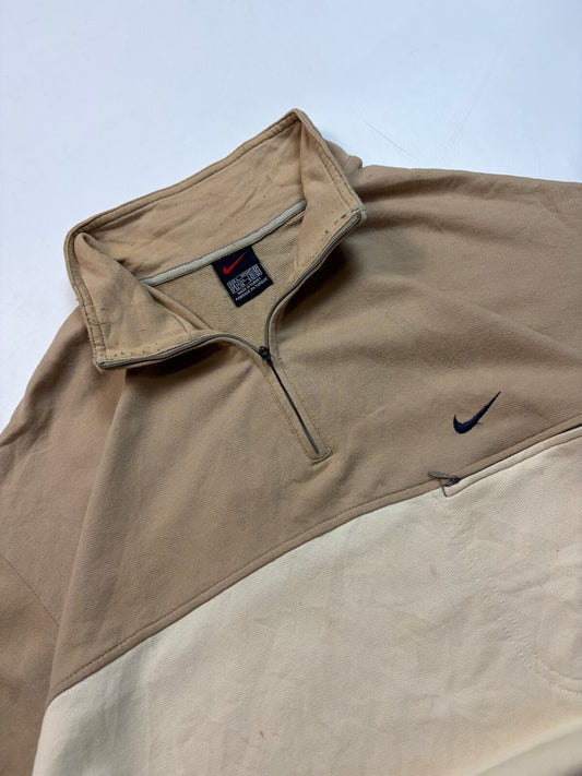 Vintage 90s Nike quarter zip sweatshirt (L)