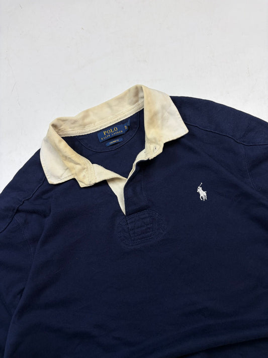 Ralph Lauren long sleeve rugby polo shirt (XL)