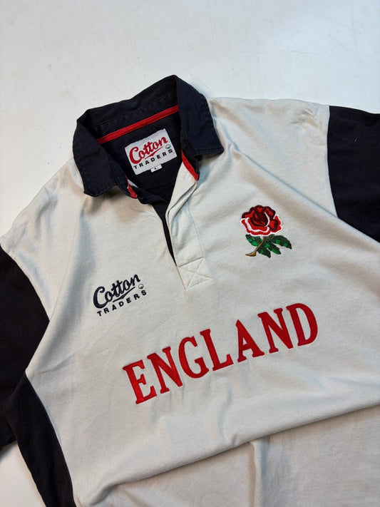 Vintage England 1995/96 Cotton Traders supporters rugby shirt (L)