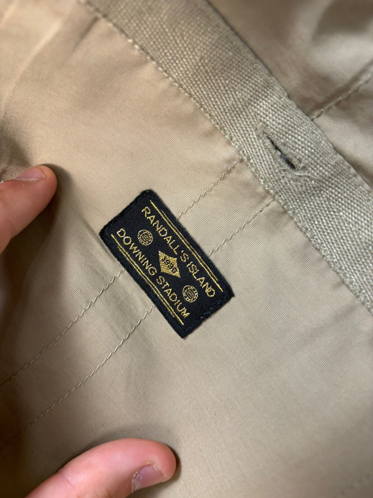 Vintage Nike mini swoosh baggy track pants (M)