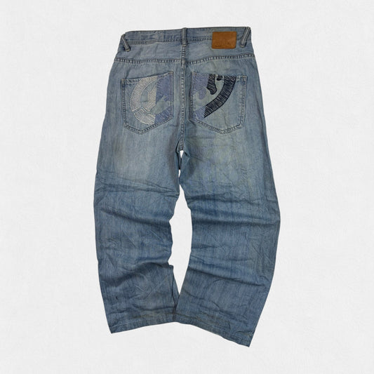 Vintage Y2K Ecko Unltd baggy hip hop jeans (W30)