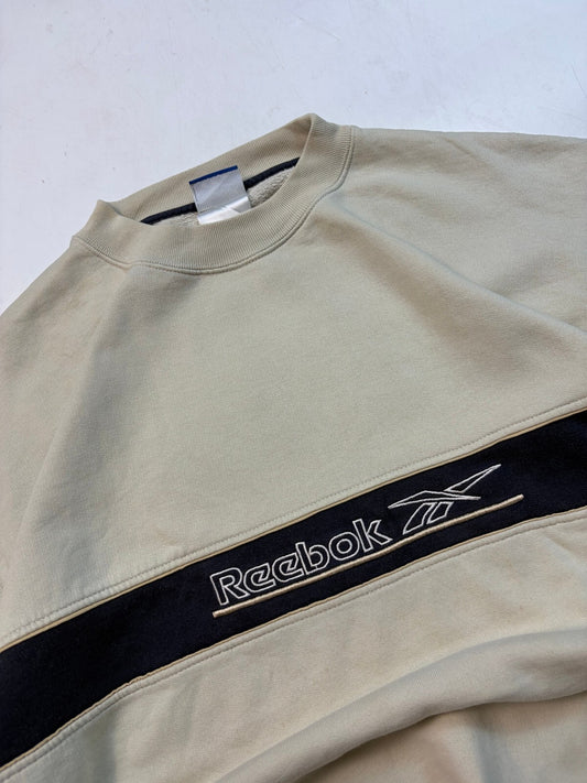 Vintage Y2K Reebok spell out sweatshirt (L)