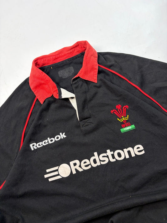 Vintage Wales 2002-04 Reebok away rugby union shirt (XL)