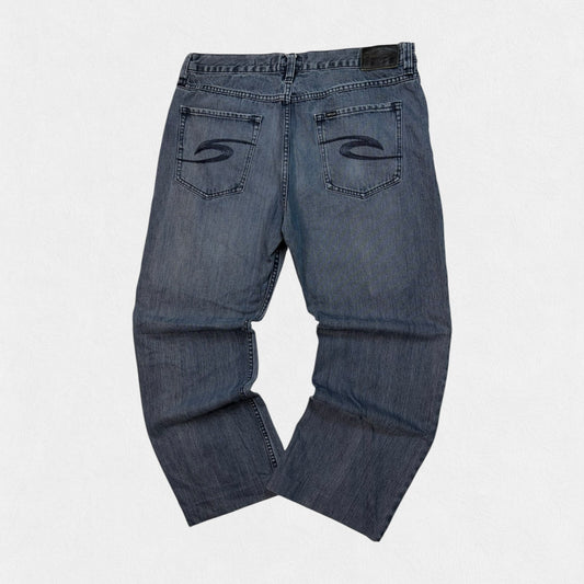 Vintage Y2K Ripcurl baggy hip hop jeans (W38)