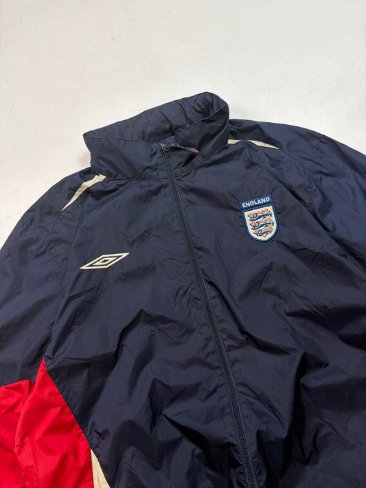 Vintage England 2004-06 Umbro football rain jacket (XL)