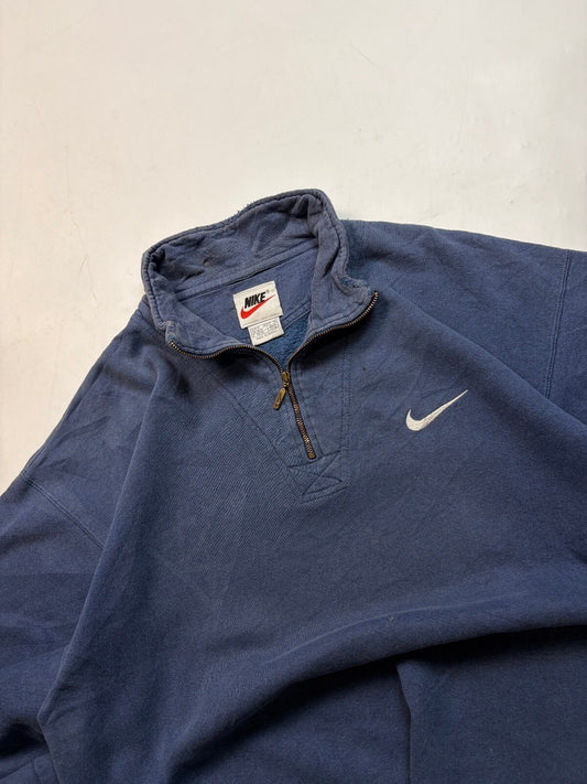 Vintage 90s Nike quarter zip sweatshirt (M)