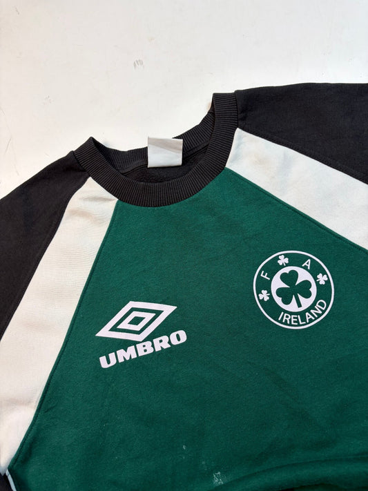 Vintage Republic of Ireland Umbro football sweatshirt (XL)