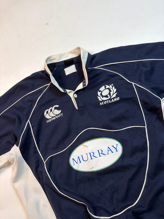 Vintage Scotland 2007/08 Canterbury rugby union shirt (XL)