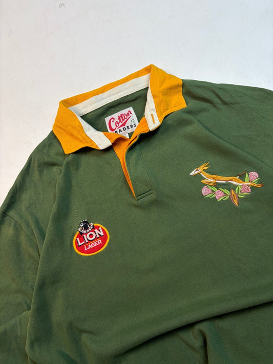 Vintage South Africa 1992-95 Lion Cotton Traders rugby shirt (M)