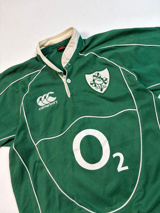 Vintage Ireland 2007/08 Canterbury rugby shirt (M)
