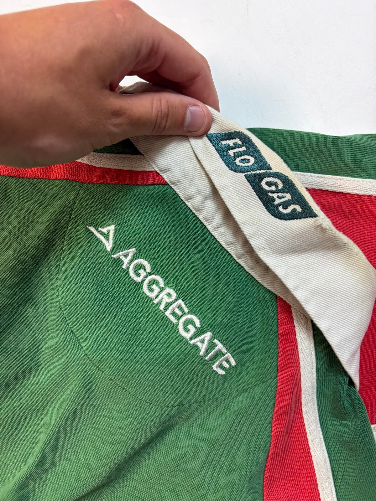 Vintage Leicester Tigers 2003/04 Cotton Traders home rugby union shirt (XL)