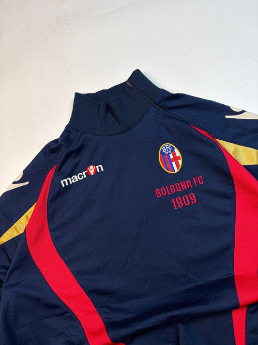 Vintage Bologna 2009/10 Macron football sweatshirt (XL)