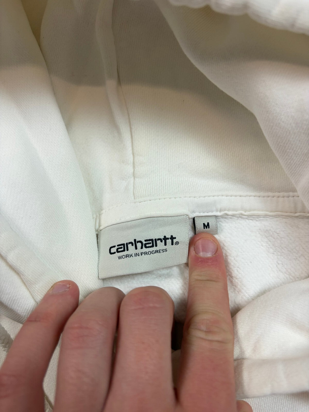 Carhartt WIP spell out hoodie (M)