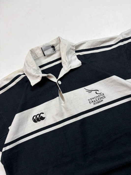 Vintage 2000s Newcastle Falcons academy Canterbury rugby shirt (L)