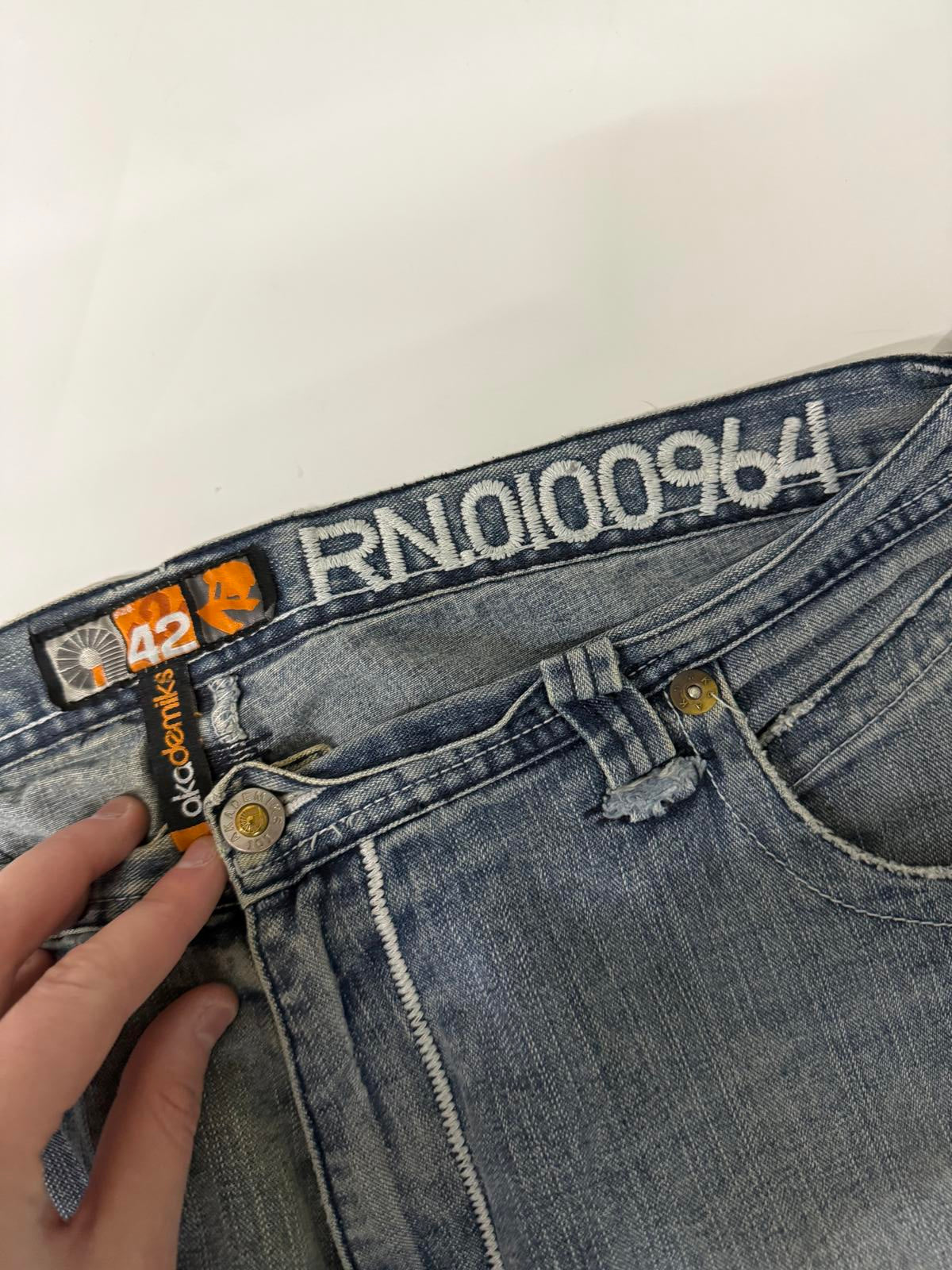 Vintage Akademiks baggy hip hop Jeans (W42)