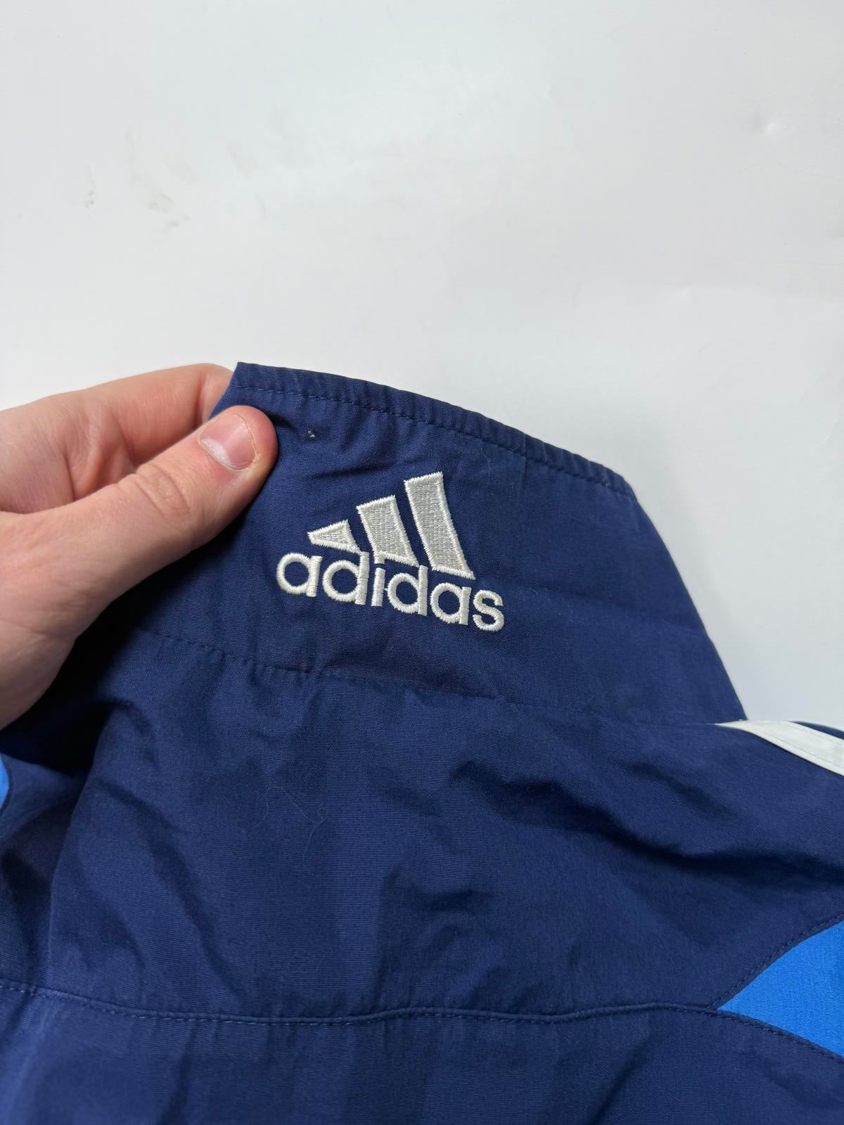 Vintage 90s adidas colour block track jacket (M)